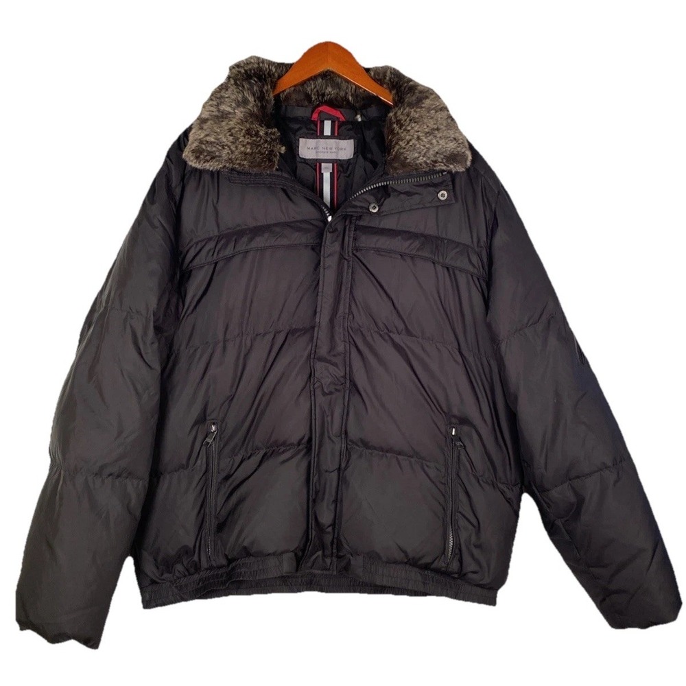 MARC NEW‎ YORK , ANDREW MARC DOWN BOMBER JACKET MENS XXL